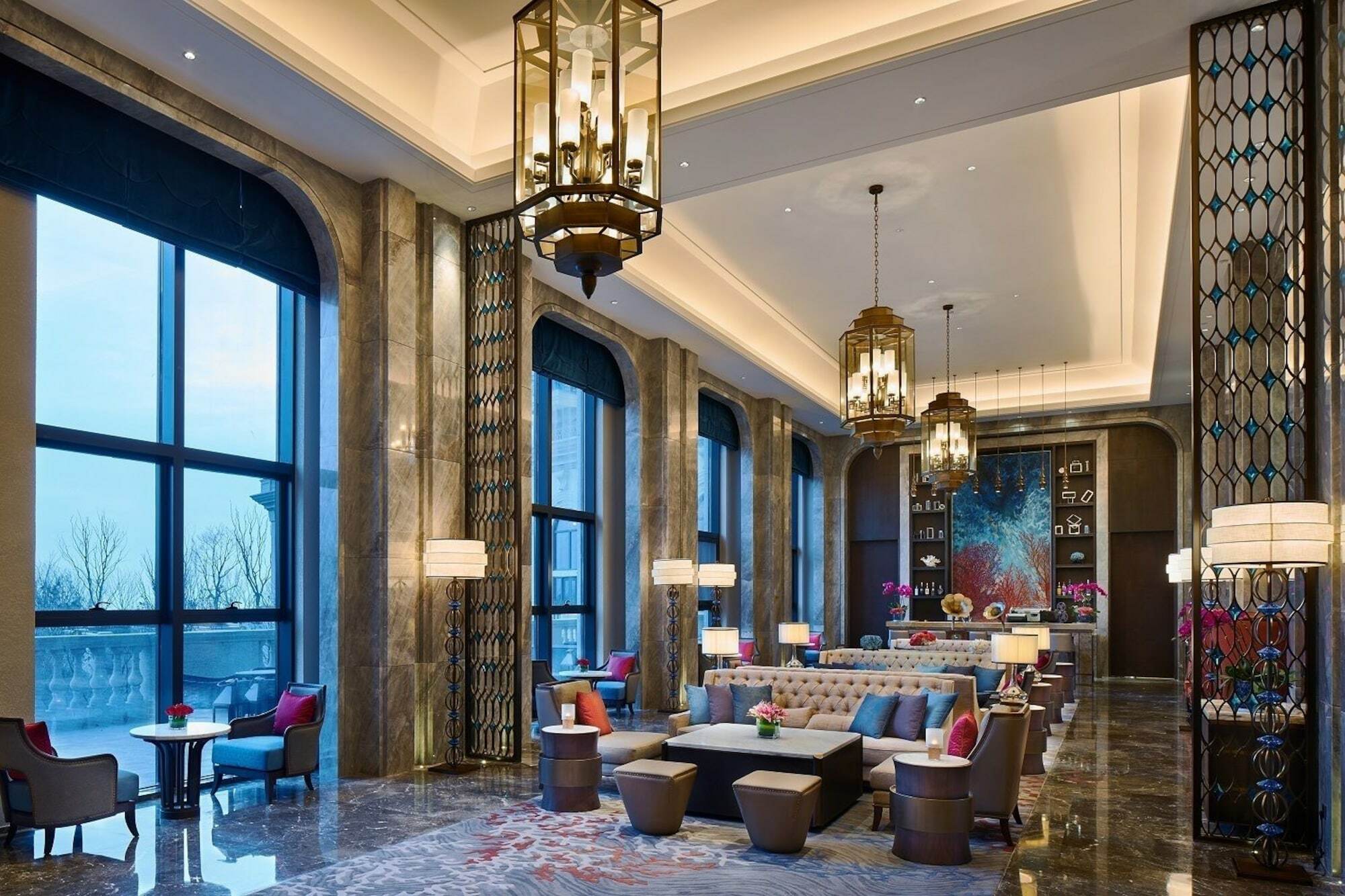 מלון Wanda Realm Qingdao Movie Metropolis מראה חיצוני תמונה