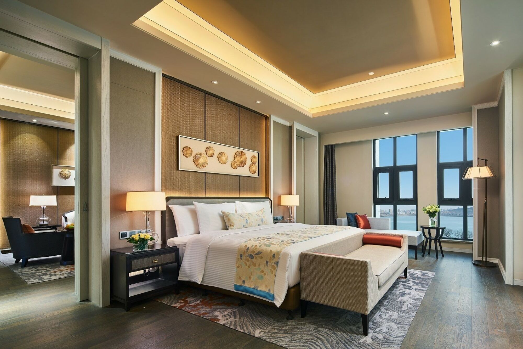 מלון Wanda Realm Qingdao Movie Metropolis מראה חיצוני תמונה