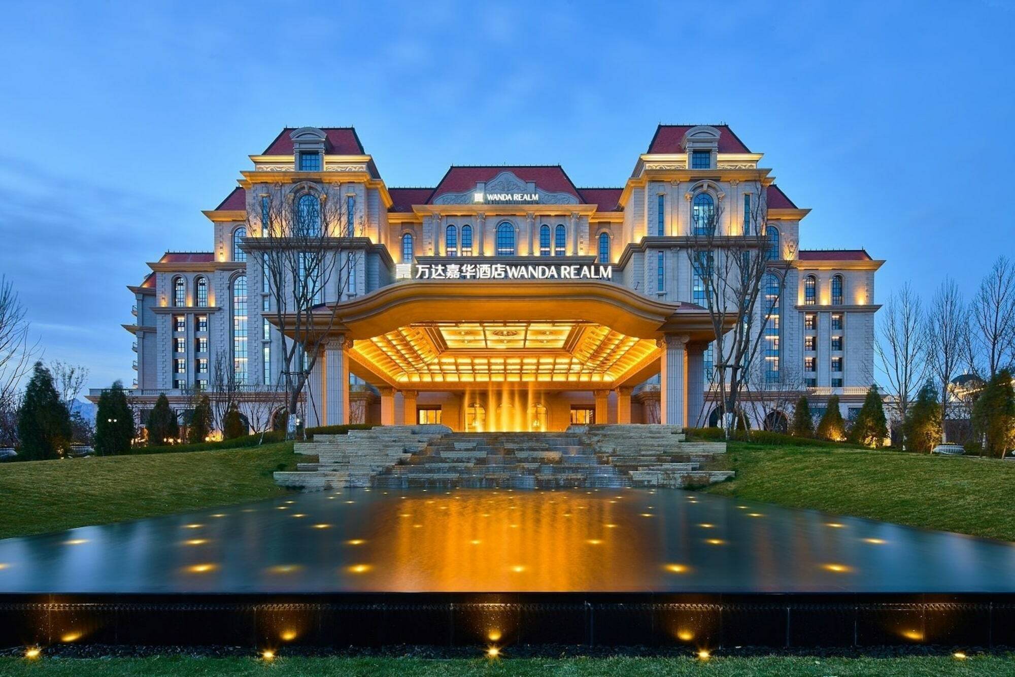 מלון Wanda Realm Qingdao Movie Metropolis מראה חיצוני תמונה