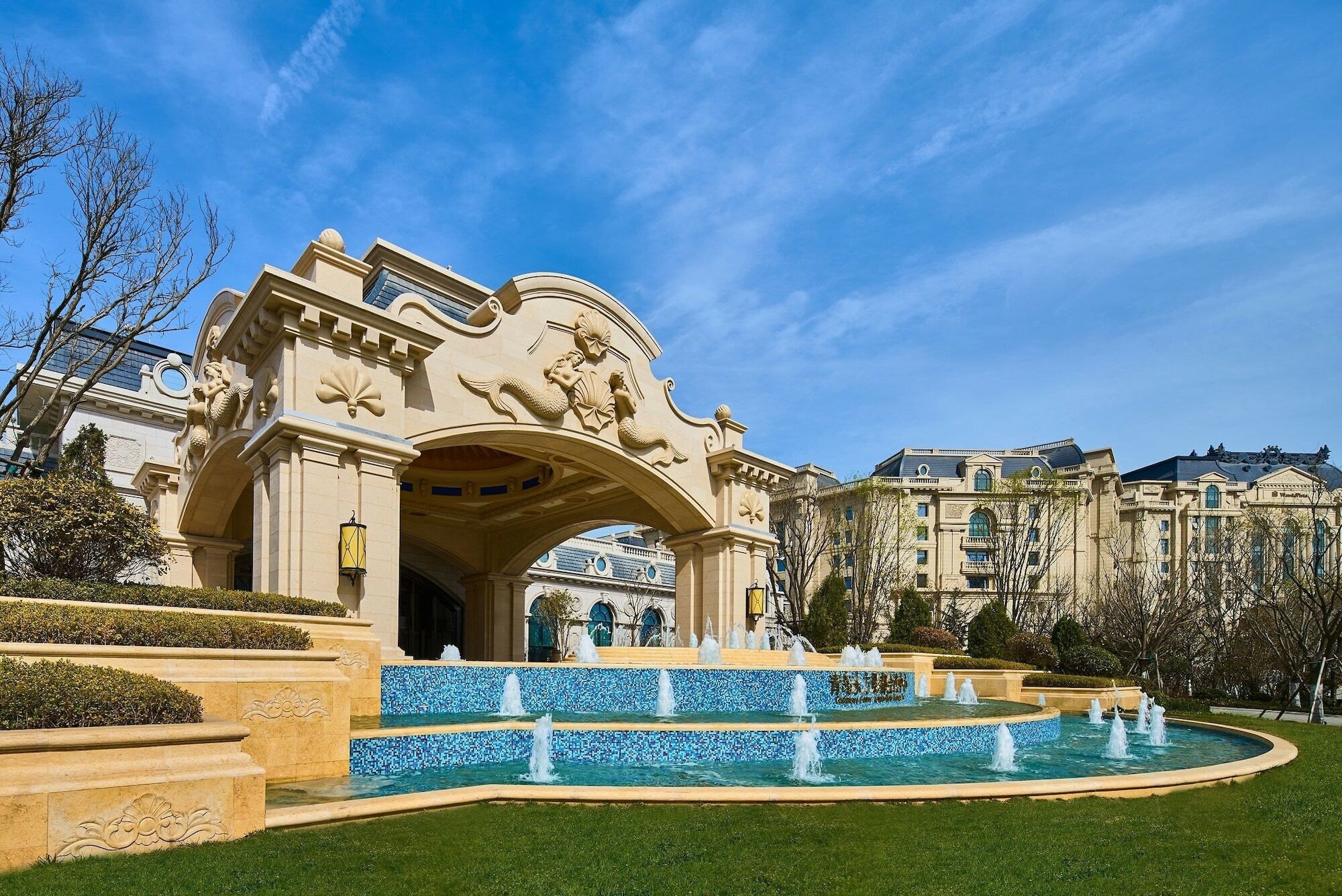 מלון Wanda Realm Qingdao Movie Metropolis מראה חיצוני תמונה