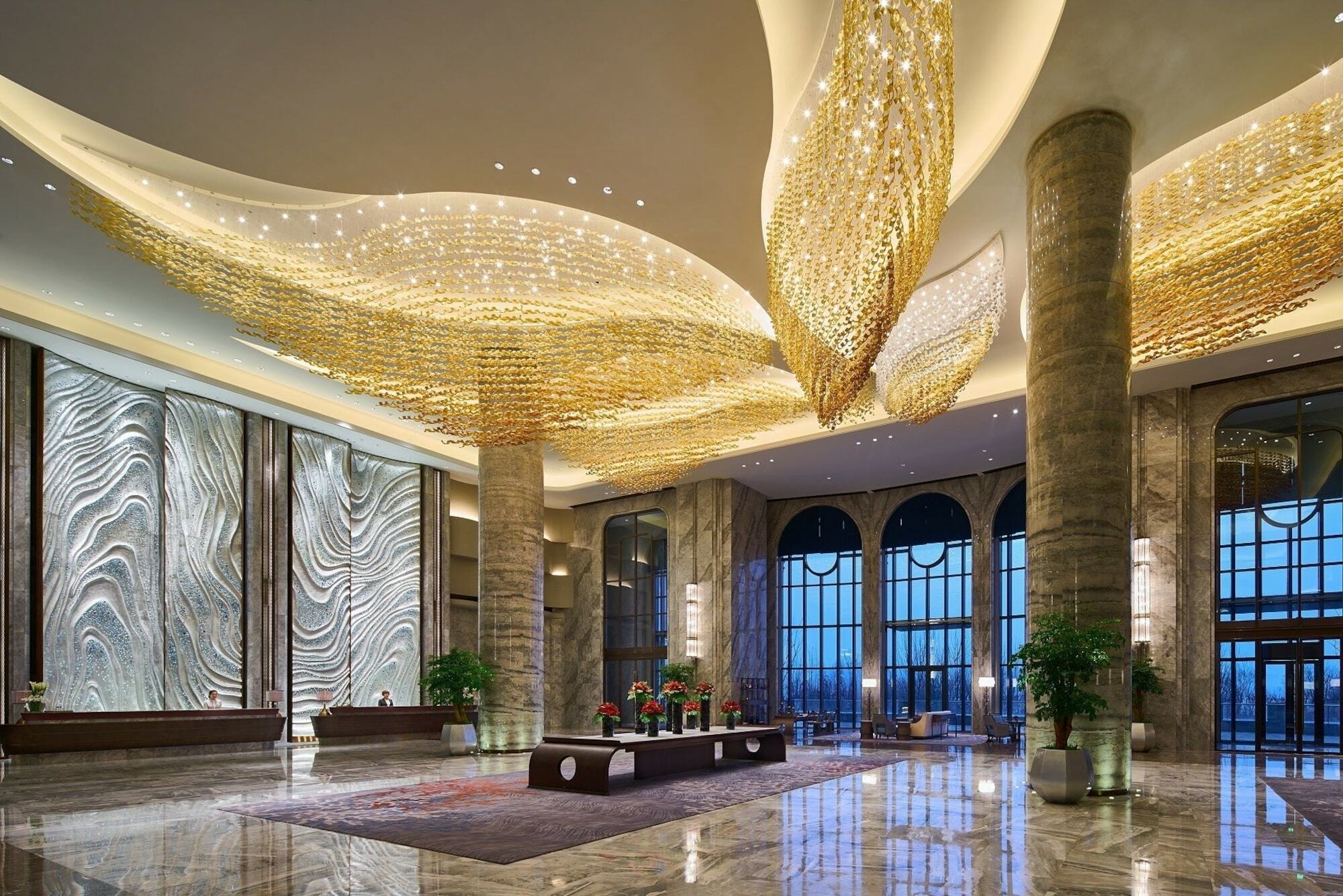 מלון Wanda Realm Qingdao Movie Metropolis מראה חיצוני תמונה